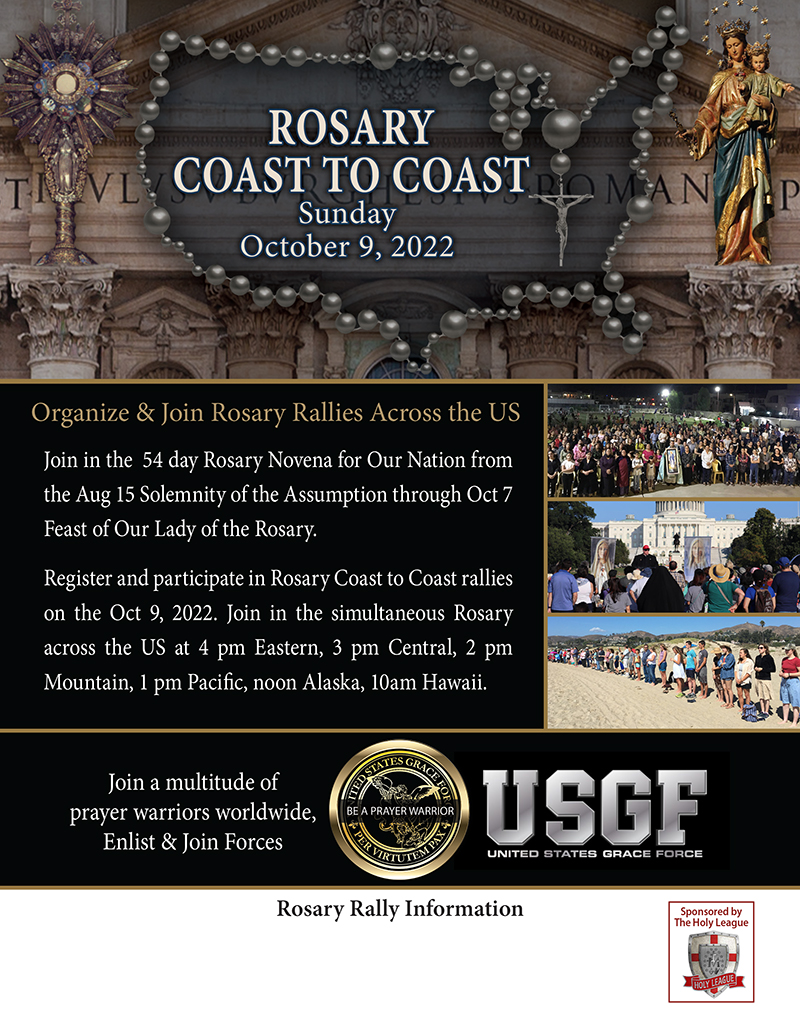 Rosary Coast To Coast Promotional Materials